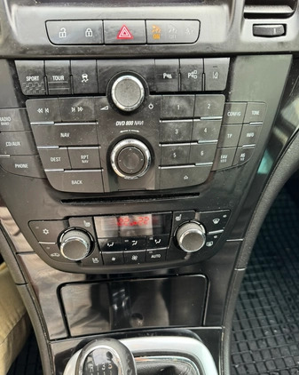 Opel Insignia cena 21999 przebieg: 242978, rok produkcji 2010 z Szamocin małe 254